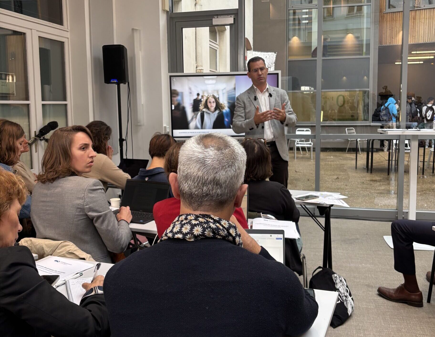 Conférence de presse de Guillaume Prévost